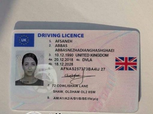 UK Drivers License for sale